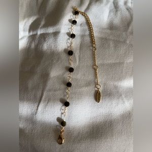 Black and gold bracelet